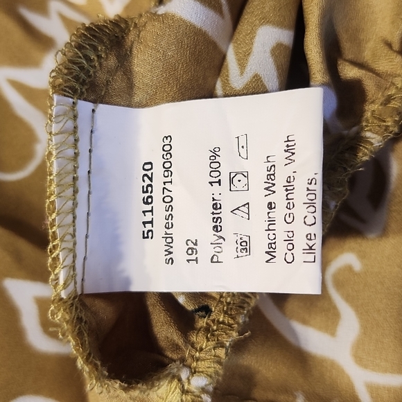 SHEIN Golden Cat Dress with Drop Waist - Picture 11 of 11